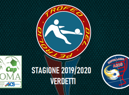 XXV Trofeo del Petrolio, i verdetti della stagione 2019/2020