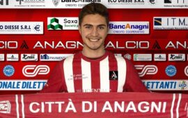 Città di Anagni, confermato per il quarto anno consecutivo il centrocampista Luigi Dolce