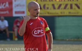 Civitavecchia, capitan Bevilacqua: “Spero solo una cosa, che il  calcio riapra a tutti perché  si gioca per passione e per il piacere di  farlo”