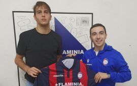 Flaminia, ufficiale l’arrivo dal Monza del portiere classe 2001 Andrea Nocco