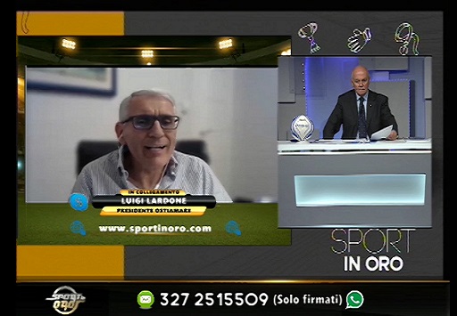 Trasmissione Sport In Oro, Luigi Lardone si candida alla Presidenza del C.R.Lazio: Il video