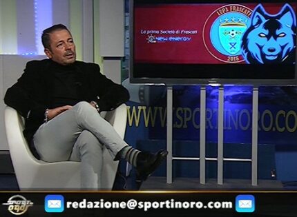Trasmissione Sport In Oro, Andrea Borsa e Fabio Ciasca ci parlano della Lupa Frascati