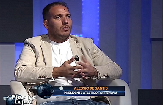 Il Presidente dell’Atletico Torrenova Alessio De Santis ospite a “Pianeta Calcio”, il video dei suoi interventi