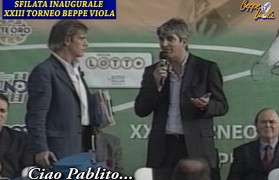 Ciao Pablito… “Il calcio è una scuola impareggiabile di vita”, Paolo Rossi alla sfilata inaugurale del XXIII Torneo Beppe Viola