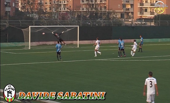 L’eurogol di Davide Sabatini della Vis Artena (Video)