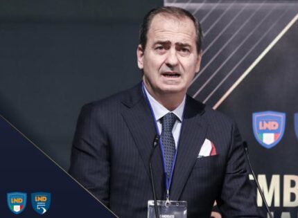 Divisione calcio a 5, Luca Bergamini è il nuovo Presidente