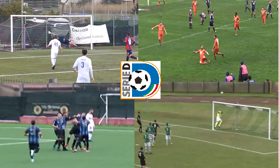 Serie D, le migliori prodezze e parate della 13° giornata: La videoclip