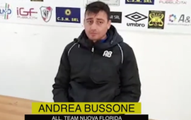 Team Nuova Florida, mister Bussone: “La squadra ha interpretato bene la gara, ora testa a Cassino per continuare a fare punti”