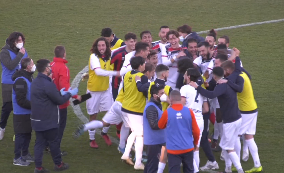 Aprilia sconfitta di misura a Campobasso, Rossetti fa gioire i rossoblù molisani: Il servizio della partita