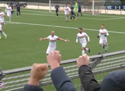 La Vis Artena sa solo vincere, 2 – 0 al Carbonia e secondo posto in classifica: Il video della partita