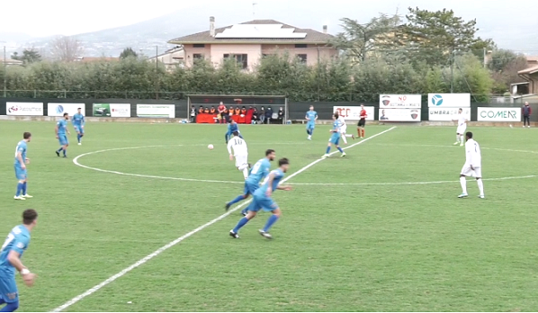 Il Montespaccato esce imbattuto da Cannara e ottiene il secondo pareggio consecutivo, il servizio della partita