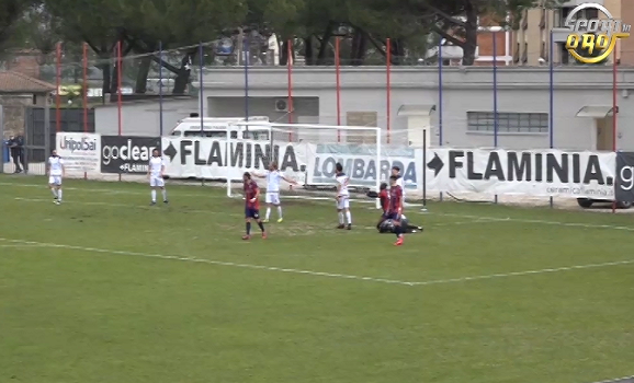 Pareggio a reti bianche tra Flaminia e Aquila Montevarchi, la sintesi della partita