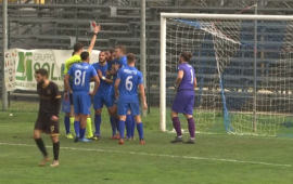 Il Montespaccato cade a Gavorrano, ma pesa come un macigno la svista sull’espulsione di Benedetti: Il servizio