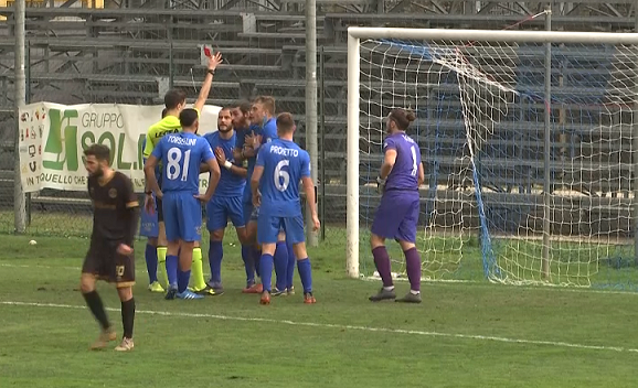 Il Montespaccato cade a Gavorrano, ma pesa come un macigno la svista sull’espulsione di Benedetti: Il servizio