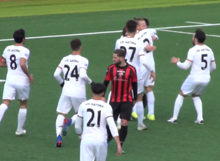 Vis Artena, è tutto vero! 2 – 1 alla Nocerina e primato solitario del Girone G, il video della gara
