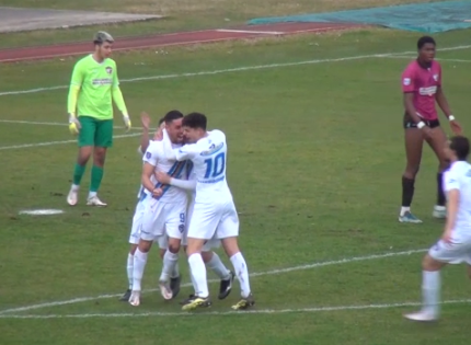 La Cynthialbalonga torna al successo, a Tolentino decisiva la rete di Cardella: Il video e l’intervista a Chiappara