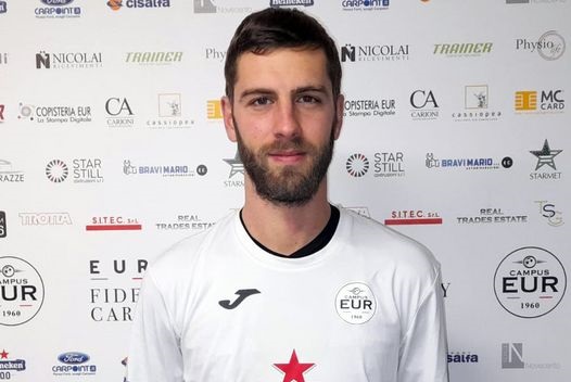 Campus Eur, torna in bianconero il centrocampista classe 1993 Daniele Stufa