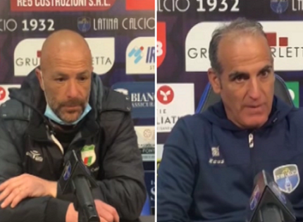 Latina e Lanusei impattano sullo 0 – 0, le parole dei due tecnici Greco e Ciullo