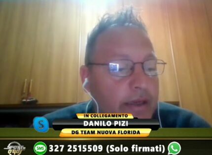 Team Nuova Florida, il DG Pizi a Sport In Oro: “Col Monterosi non meritavamo di perdere, ma la squadra è viva e sono fiducioso”
