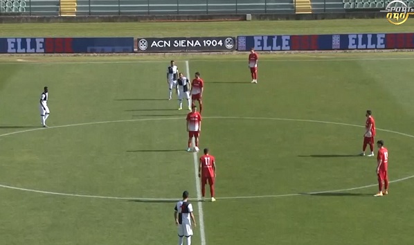 Il Flaminia in vantaggio di 3 reti si fa recuperare dal Siena, il servizio della gara dell’Artemio Franchi