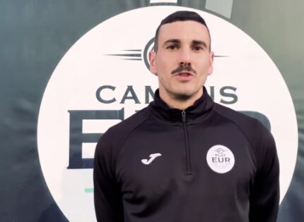 La Campus Eur punta sull’esperienza del bomber Babbucci: “ Ho ritrovato lo stesso ambiente di 3 anni fa, questa é una squadra che può fare bene”