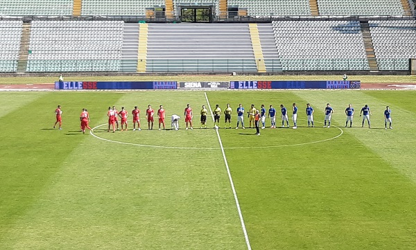 Guizzo di Guidone in apertura: il Siena piega 1-0 la Sangiovannese e aggancia il Trestina al 3° posto