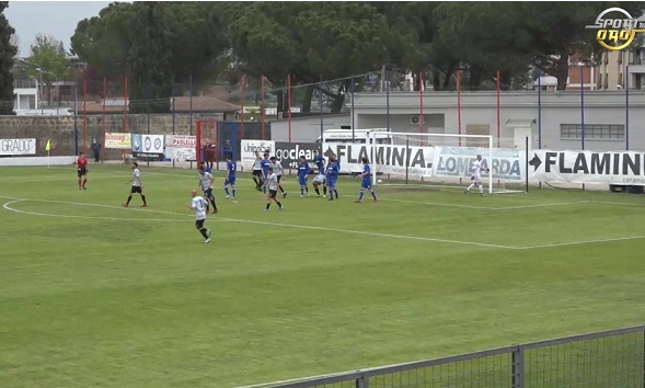 Gli highlights della sconfitta interna del Flaminia in casa contro la Sangiovannese