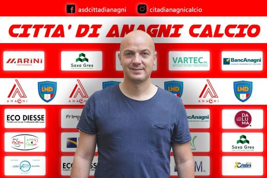 Città di Anagni, il nuovo tecnico è Antonio Tersigni