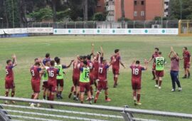 Tivoli 1919, missione compiuta: Gli amarantoblu superano un grande Atletico Lodigiani, ora il triangolare play-off con Real Monterotondo Scalo ed UniPomezia