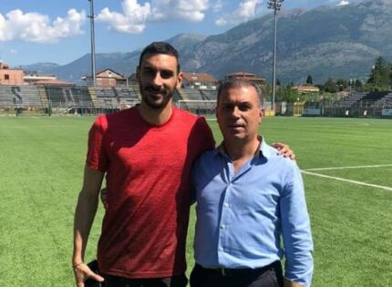 Sora, al Tomei la visita di un tifoso d’eccezione: Gioia per il ritorno di Davide Zappacosta