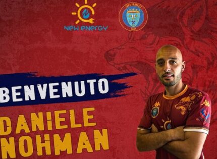 La Lupa Frascati punta sull’esperienza e i gol di Daniele Nohman