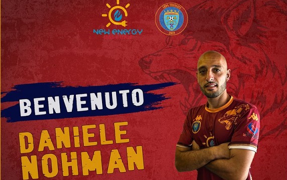 La Lupa Frascati punta sull’esperienza e i gol di Daniele Nohman