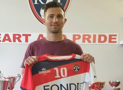 Colpo Rocca  Priora: Ha firmato l’ex Pro Cisterna Gianmarco Scacchetti