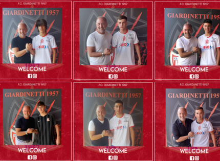 Giardinetti, 10 innesti per l’Under 17