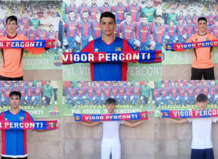 Vigor Perconti, sei rinforzi per l’Under 16
