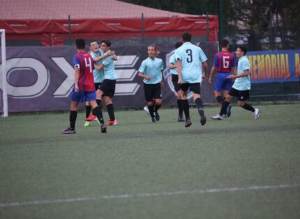XIII Memorial Bini, festa neroazzurra: l’Accademia Calcio Roma vola in finale