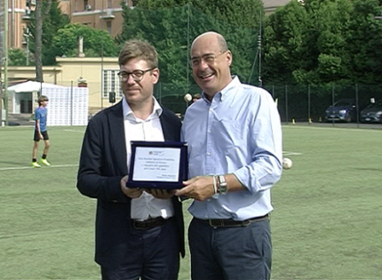 Regione Lazio, il Presidente Zingaretti al campo Roma della Romulea per presentare il progetto “Lazio, terra di sport”: Il servizio con le interviste