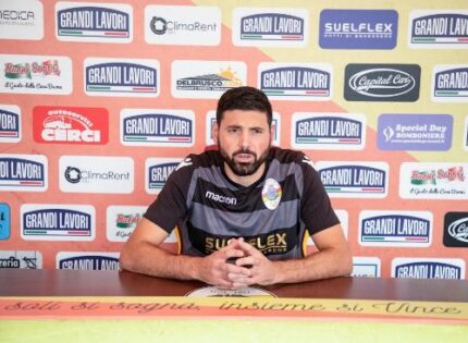 Valmontone 1921, il rammarico di Ansini: “Dispiaciuti per la mancata vittoria di ieri, ma sono certo che ci rialzeremo”