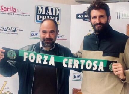 Certosa, altro colpo in difesa: Dall’Aranova ecco Stefano Tartaglione