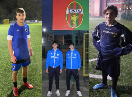 Ottavia, grande soddisfazione per 4 ragazzi: Palombi, D’Armini, Cavalieri e Carbone in prova con i prof