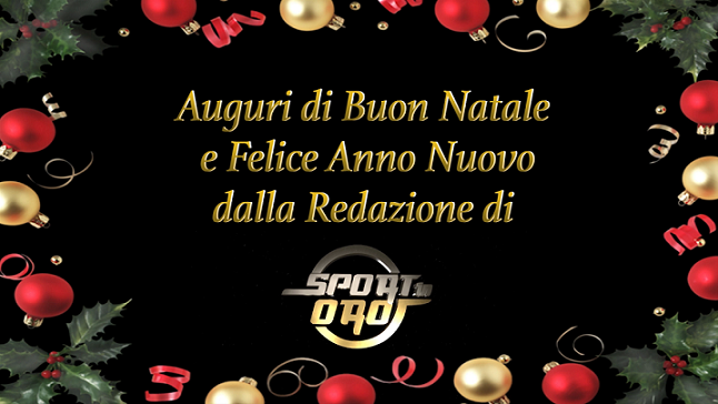 Buon Natale e Felice Anno Nuovo dal Direttore Raffaele Minichino e da tutta la Redazione di Sport In Oro