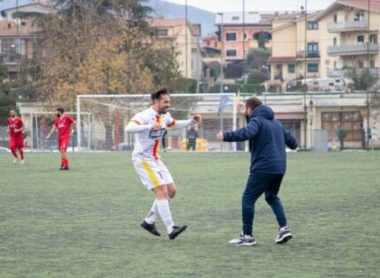 Valmontone 1921, la gioia di Pasquazi: “Il gol? Lo dedico a me stesso”