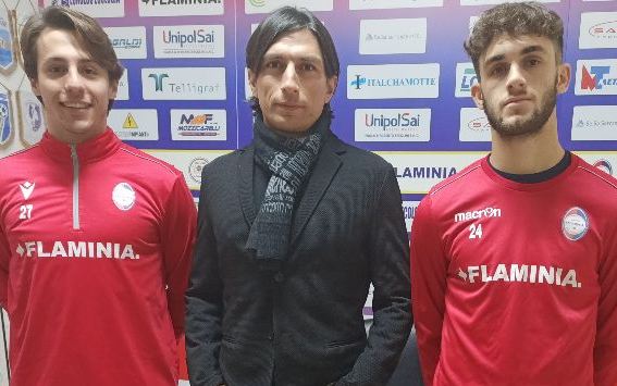 Flaminia, due volti nuovi per i rossoblù: Ecco Santovito e Dominici, Abate sarà il secondo di Nofri Onofri