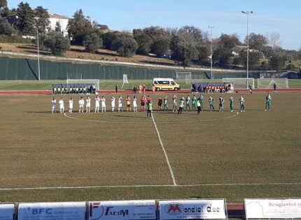 Il Fiuggi comincia il 2022 col botto: 3 a 1 al Castelfidardo e terzo posto solitario consolidato