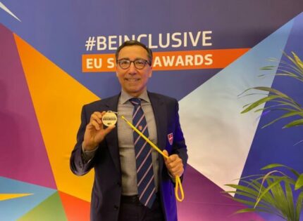 Il Montespaccato svetta in Europa! Piazza d’onore al “Be Inclusive UE Sport Awards”