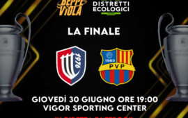 XXXVIII Beppe Viola, questa sera alle 19 al Vigor Sporting Center la finalissima N.Tor Tre Teste – Vigor Perconti
