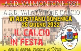 “Il calcio in festa”, domenica l’ ASD Valmontone 1921 chiude la stagione sportiva 2021/2022