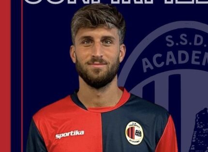 Andrea Catese vestirà ancora il rossoblú del Ladispoli