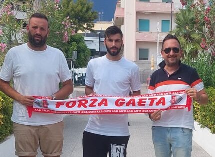 Gaeta, ufficiale l’arrivo dell’attaccante classe 1994 ex Insieme Formia Lorenzo Zonfrilli