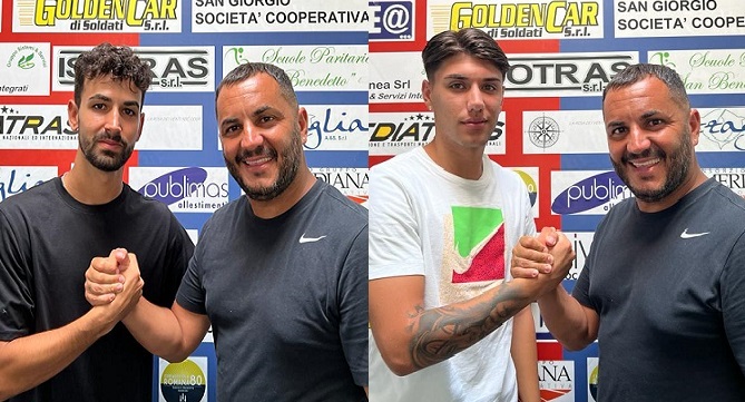 Pomezia, ufficiali gli Under Fabio Francucci ex Boreale e Valerio Pizzuto dall’ Accademia Calcio Roma